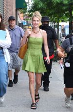 MEGHANN FAHY on the Set of You Deserve Each Other in Downtown Manhattan 07/01/2025