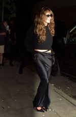 MILEY CYRUS Arrives at Something Beautiful Party at Rough Trade East in London 06/21/2025