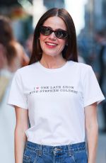 MOLLY GORDON Arrives at Late Show with Stephen Colbert in New York 07/23/2025