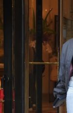 NAOMI ACKIE Leaves Her Hotel in Paris 07/09/2025