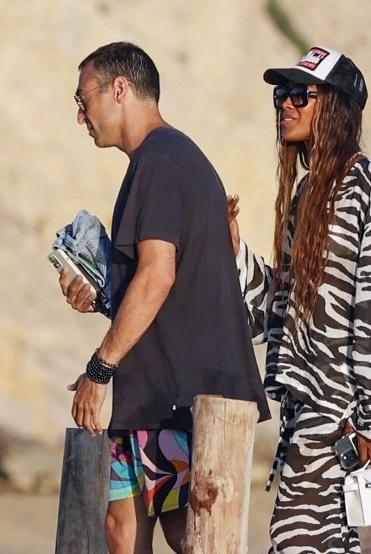 NAOMI CAMPBELL and Nohammed Al Turki Out for Birthday Getaway in Ibiza 07/03/2025