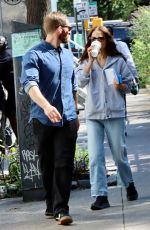 NATALIE PORTMAN Arrives on the Set of Good Sex in New York City 07/21/2025