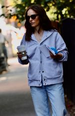 NATALIE PORTMAN Arrives on the Set of Good Sex in New York City 07/21/2025