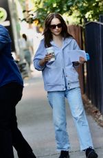 NATALIE PORTMAN Arrives on the Set of Good Sex in New York City 07/21/2025