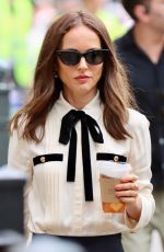 NATALIE PORTMAN Filming Scenes for Good Sex in New York City 07/02/2025