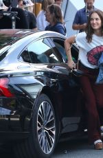 NATALIE PORTMAN on the Set of Good Sex in Brooklyn in New York City 07/24/2025