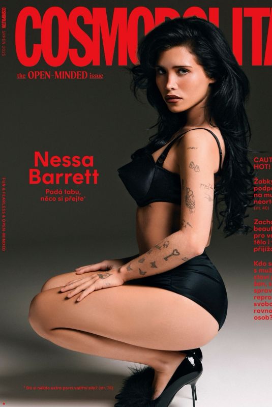 NESSA BARRETT for Cosmopolitan Czech Republic, August 2025