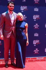 OLIVIA DUNNE and Paul Skenes at 2025 MLB All-Star Red Carpet in Atlanta 07/15/2025