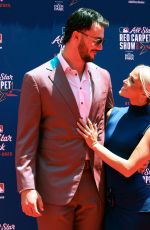 OLIVIA DUNNE and Paul Skenes at 2025 MLB All-Star Red Carpet in Atlanta 07/15/2025