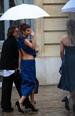 OLIVIA JADE Arrives at Patou Fashion Show at PWF in Paris 07/06/2025