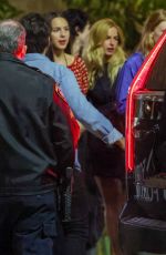 OLIVIA RODRIGO and ADDISON RAE Leaves Lady Gaga Concert in Los Angeles 07/28/2025