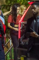 OLIVIA RODRIGO and ADDISON RAE Leaves Lady Gaga Concert in Los Angeles 07/28/2025