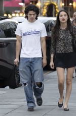 OLIVIA RODRIGO and Conan Gray Out in London 07/30/2025