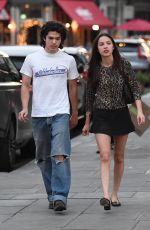 OLIVIA RODRIGO and Conan Gray Out in London 07/30/2025