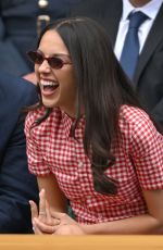 OLIVIA RODRIGO at Wimbledon Tennis Championships in London 07/02/2025