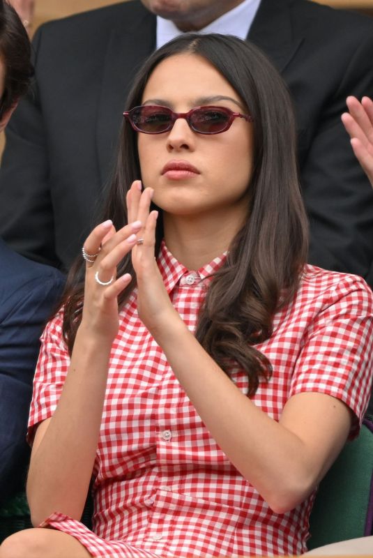 OLIVIA RODRIGO at Wimbledon Tennis Championships in London 07/02/2025