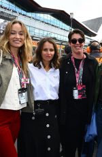 OLIVIA WILDE and FELICITY JONES at F1 Grand Prix of Great Britain in Silverstone 07/06/2025