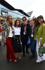 OLIVIA WILDE and FELICITY JONES at F1 Grand Prix of Great Britain in Silverstone 07/06/2025