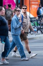 OLIVIA WILDE and Saul Germaine Out in London 07/04/2025