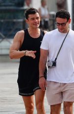 Orlando Bloom - Out and about in Venice, Italy 06/26/2025