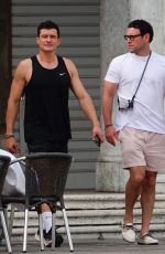 Orlando Bloom - Out and about in Venice, Italy 06/26/2025