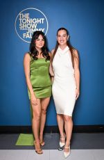 PAIGE DESORBO and HANNAH BERNER at Tonight Show Starring Jimmy Fallon 07/30/2025