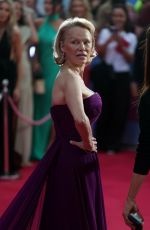 PAMELA ANDERSON at at The Naked Gun Premiere at Cineworld Leicester Square in London 07/22/2025