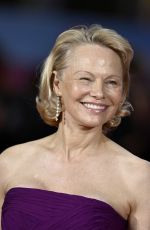PAMELA ANDERSON at at The Naked Gun Premiere at Cineworld Leicester Square in London 07/22/2025