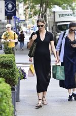 Pregnant KARLIE KLOSS Out and About in New York City 07/17/2025