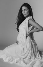 Pregnant OLIVIA CULPO - Black and White Photoshoot, March 2025