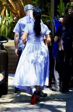 Pregnant RIHANNA Arrives at Four Seasons Hotel in Los Angeles 07/19/2025