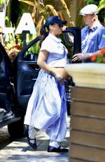 Pregnant RIHANNA Arrives at Four Seasons Hotel in Los Angeles 07/19/2025