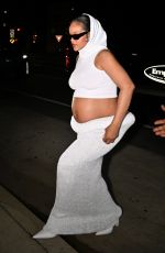 Pregnant RIHANNA Arrives at Giorgio Baldi in Santa Monica 07/13/2025
