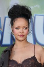 Pregnant RIHANNA at Smurfs Premiere at Paramount Pictures Studios in Los Angeles 07/13/2025
