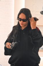 Pregnant RIHANNA Shopping at Dior Store in Paris 07/02/2025