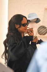 Pregnant RIHANNA Shopping at Dior Store in Paris 07/02/2025