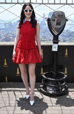 RACHEL BROSNAHAN at Empire State Building in New York 07/09/2025