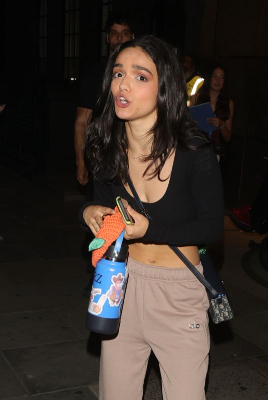 RACHEL ZEGLER Leaves London Palladium 07/24/2025