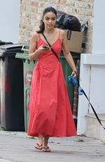 RACHEL ZEGLER Out with Her Dog in London 07/18/2025