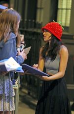 RACHEL ZEGLER Signing Autographs for Fans at London Palladium 07/10/2025