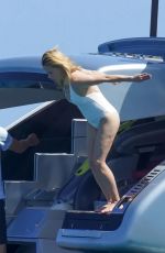 REESE WITHERSPOON in Swimsuit at a Yacht in St Tropez 07/14/2025