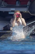 REESE WITHERSPOON in Swimsuit at a Yacht in St Tropez 07/14/2025