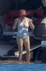 REESE WITHERSPOON in Swimsuit at a Yacht in St Tropez 07/14/2025