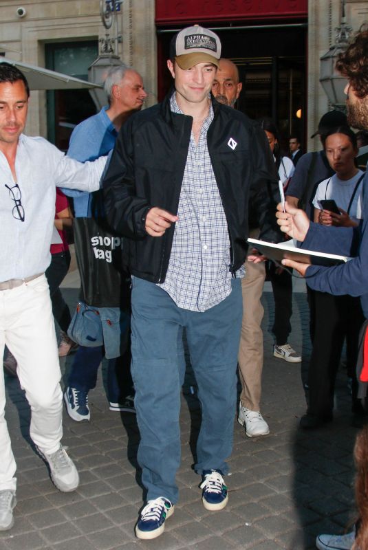 Robert Pattinson - Out in Paris 06/26/2025