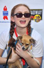 SADIE SINK at 27th Annual Broadway Barks Dog and Cat Adoption Event in New York City 07/12/2025