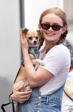 SADIE SINK at 27th Annual Broadway Barks Dog and Cat Adoption Event in New York City 07/12/2025