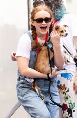 SADIE SINK at 27th Annual Broadway Barks Dog and Cat Adoption Event in New York City 07/12/2025