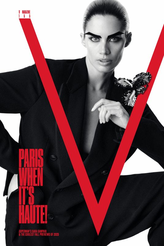 SARA SAMPAIO for V Magazine, July 2025