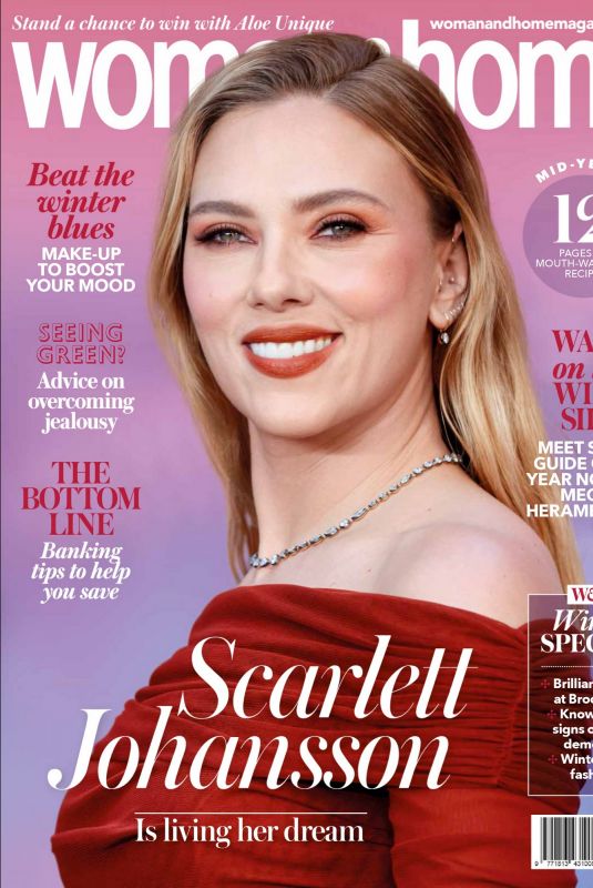 SCARLETT JOHANSSON in Woman & Home South Africa, July 2025