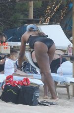 SERENA WILLIAMS in Swimsuit at a Family Getaway in Porto Cervo 06/28/2025